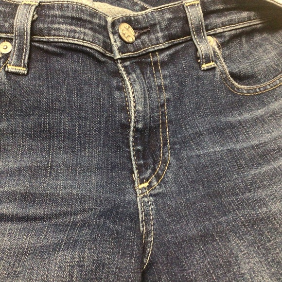 AG AUBREY SKINNY STRAIGHT LOW-RISE JEANS SIZE W30/L32 - Picture 7 of 11